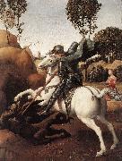 St George and the Dragon st RAFFAELLO Sanzio